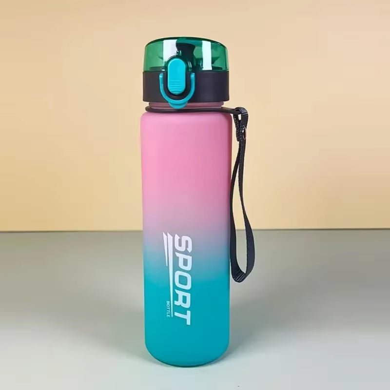 "BPA Free Leak Proof Sports Water Bottle 400ml/560ml - Portable for Hiking & Travel"