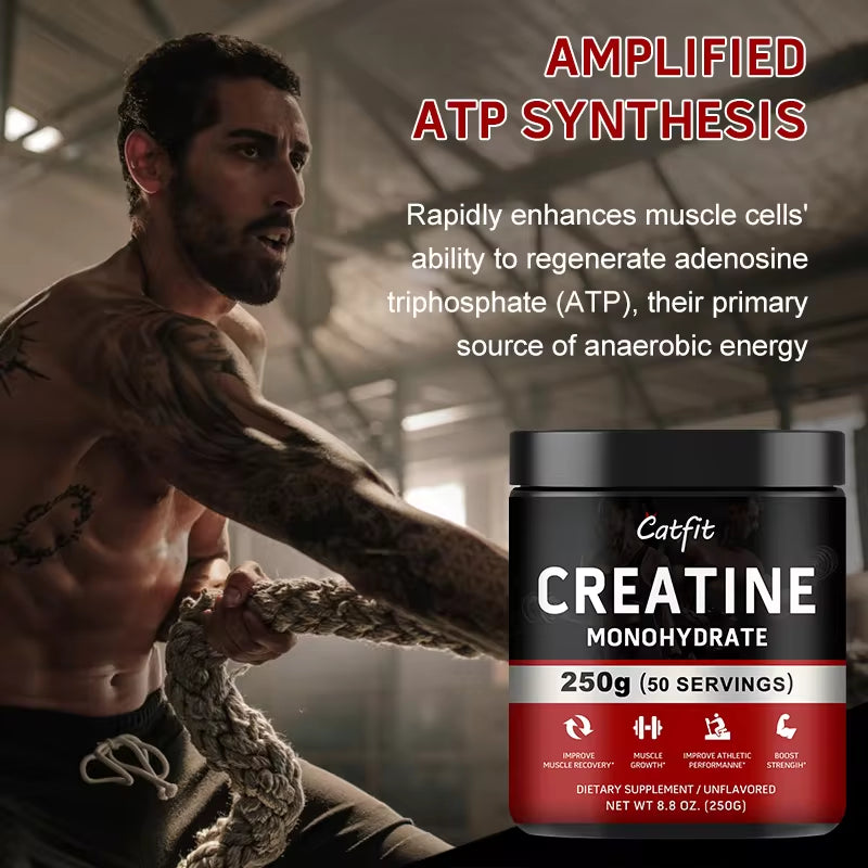 Creatine Monohydrate Sports Drink Build Muscle&Enhance Athletic Muscle Whey Protein Supplements Proteins for Gym Male