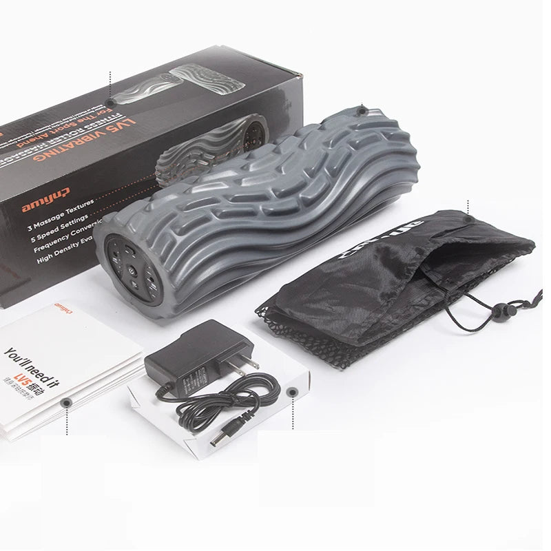 Foam Shaft Electric Foam Roller USB Rechargeable