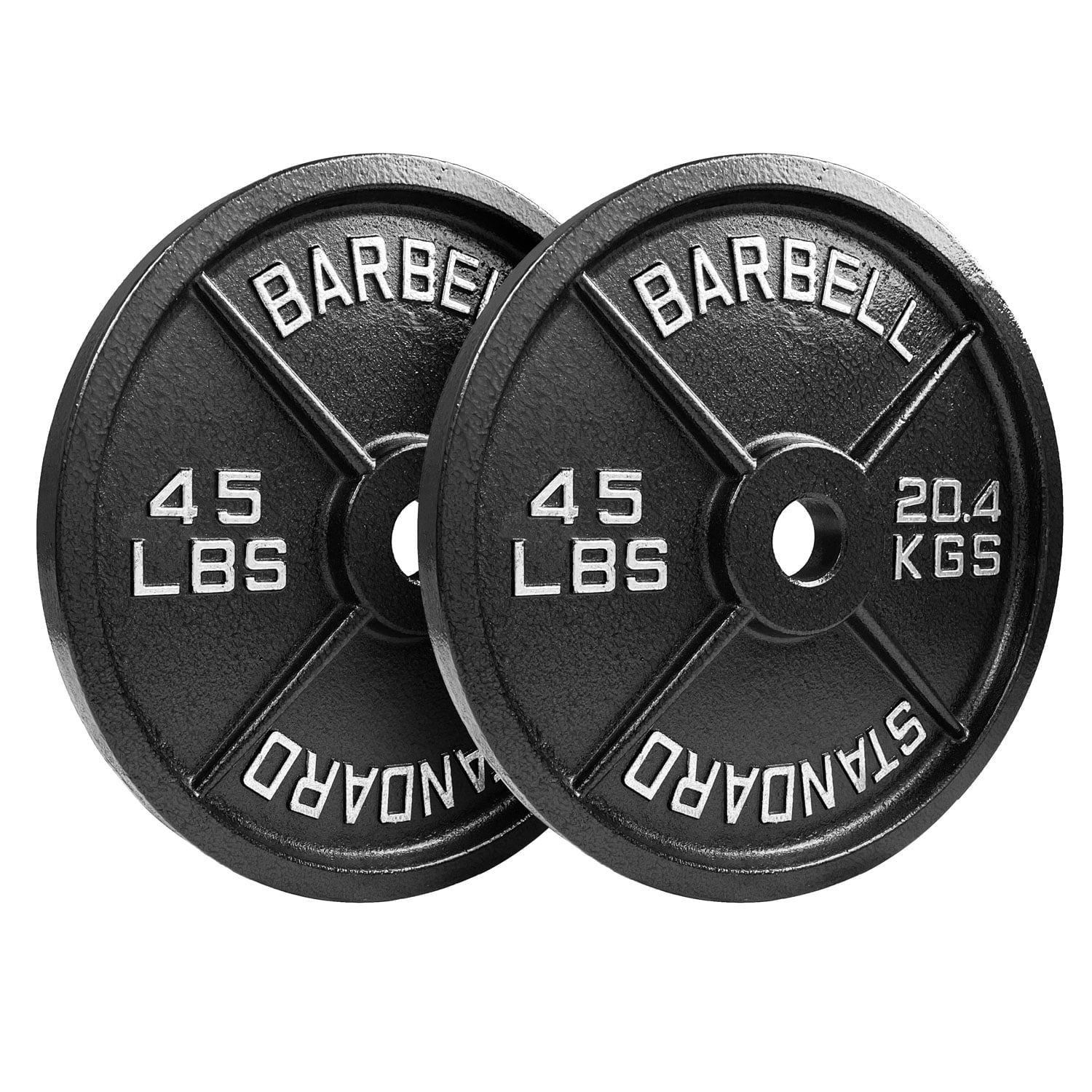 Steel Olympic Plates 175Lb Set - Olympic Standard Premium Coated 2.5Lb, 5Lb, 10Lb, 25Lb, 45Lb Pairs for Weight Lifting Powerlifting